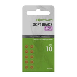 Korum Smokescreen Soft Beads 6mm